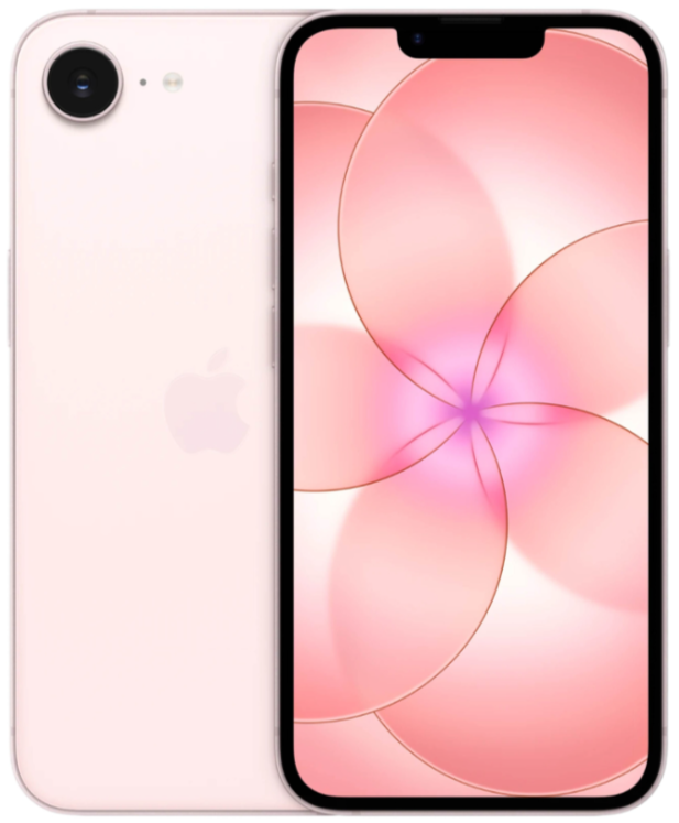 Смартфон Apple iPhone 17e 512 Гб, Нежно-розовый, Dual eSim детальное изображение - 1