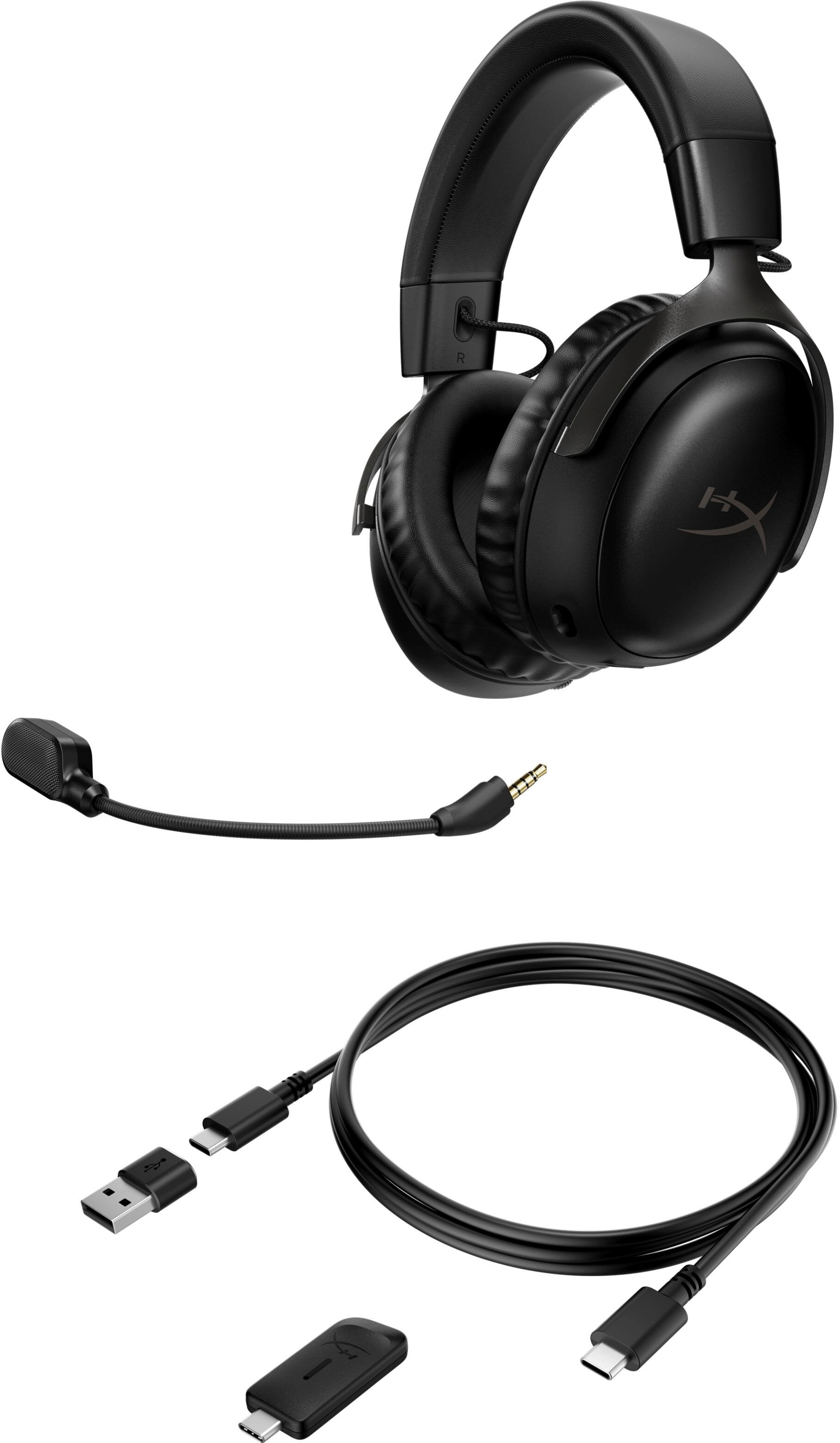 Наушники HyperX Cloud III Wireless, Черный детальное изображение - 5