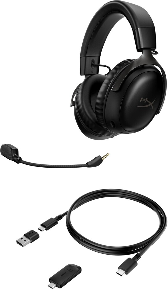 Наушники HyperX Cloud III Wireless, Черный №5