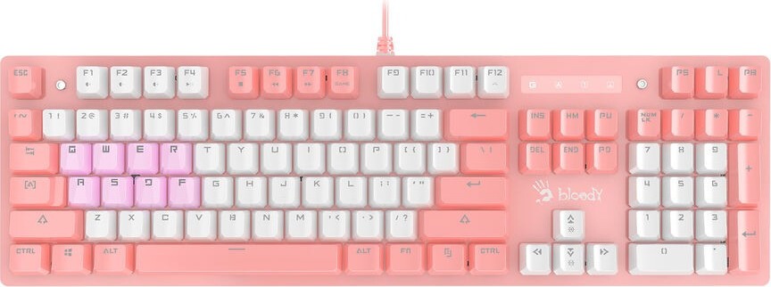 Клавиатура Bloody B800, Розовый детальное изображение - 10