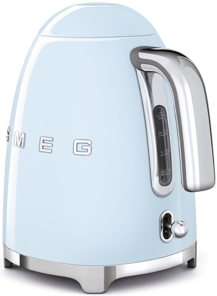Электрочайник Smeg KLF03PBEU, Голубой детальное изображение - 3