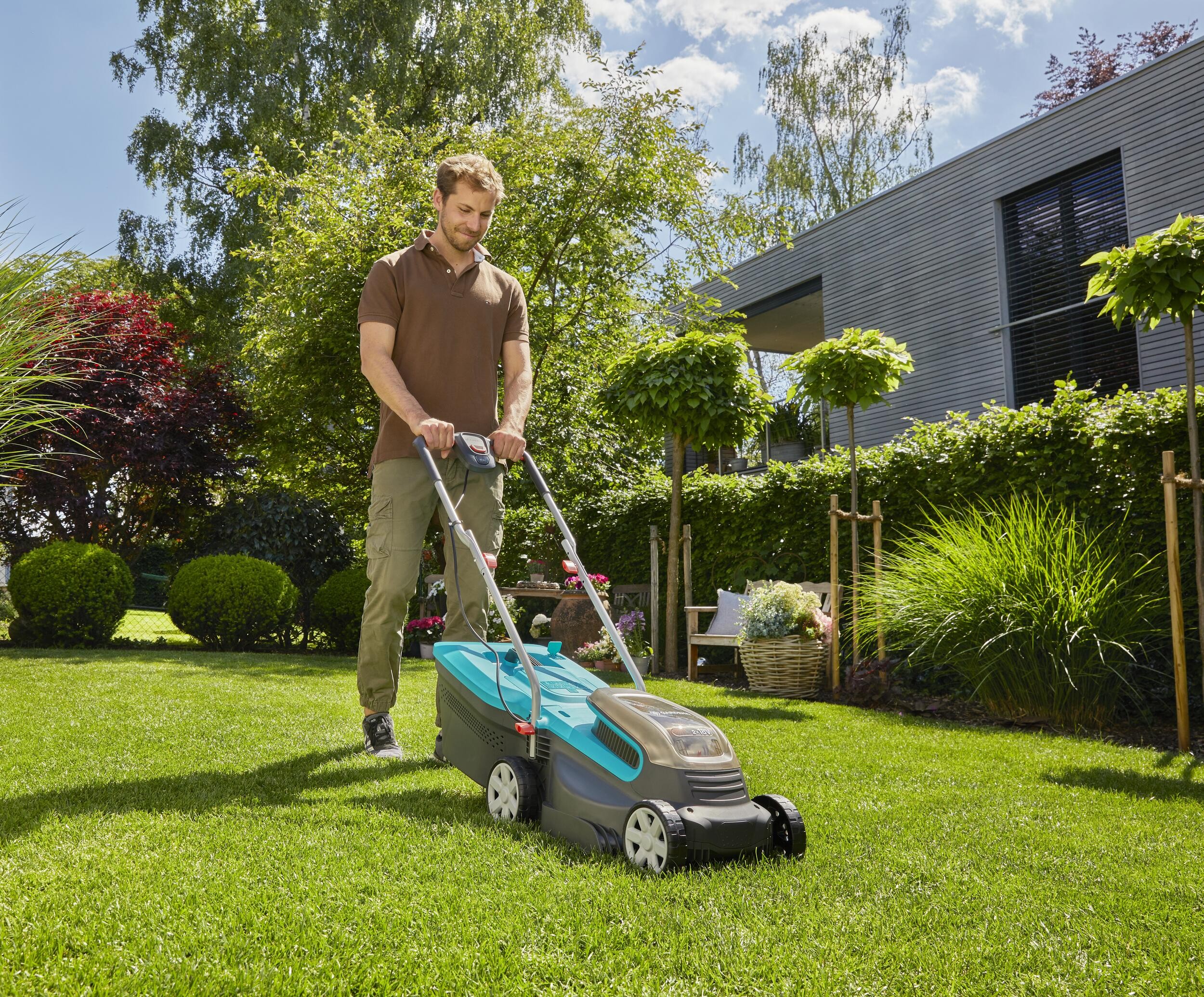 Газонокосилка GARDENA PowerMax 32/36V P4A 14621-20 детальное изображение - 2