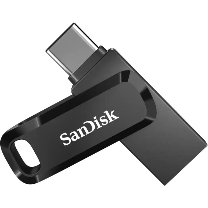 USB Flash накопитель SanDisk Ultra Dual Drive Go (SDDDC3-064G-G46NB) 64 ГБ, черный №2