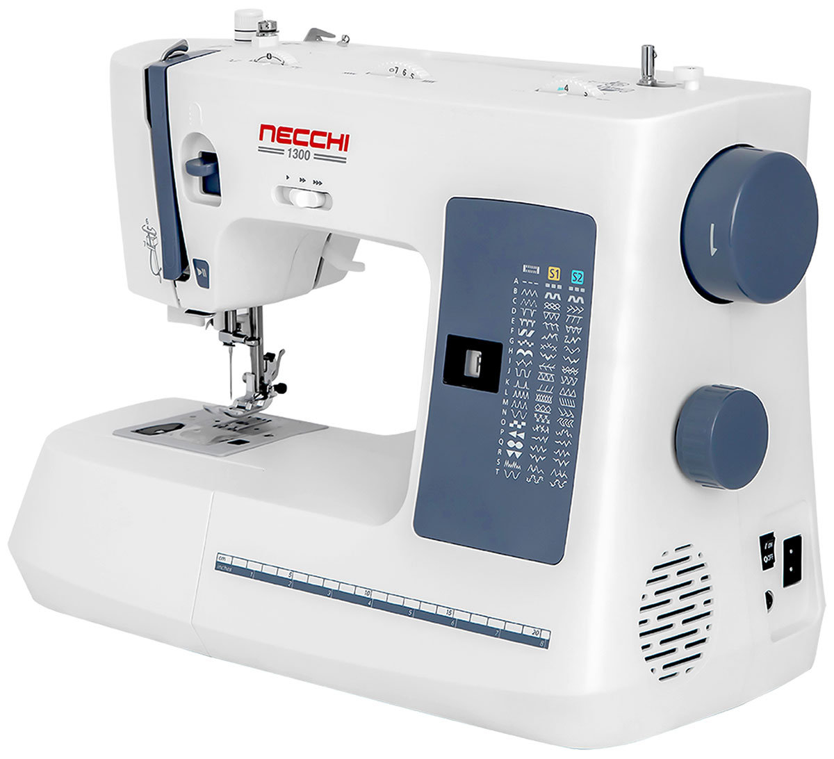 Швейная машина Necchi 1300, Серый детальное изображение - 2