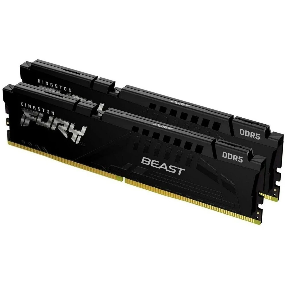 Оперативная память Kingston Fury Beast Black DDR5 6000MHz, KF560C36BBE2K2-32, 2x16 Гб KIT, 32 Гб детальное изображение - 2