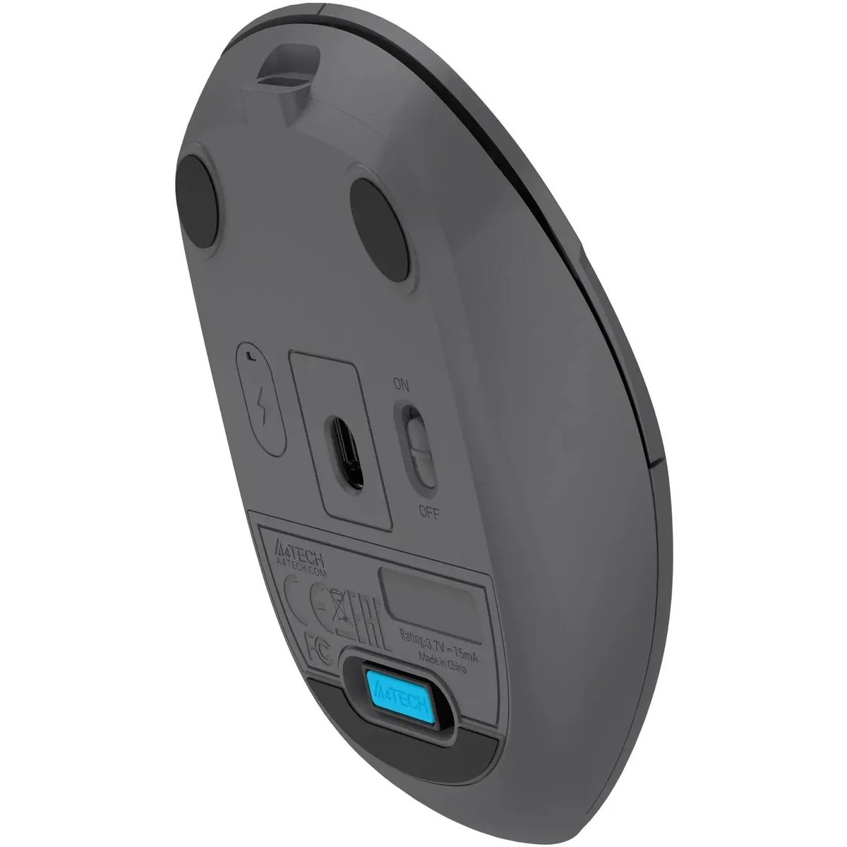 Мышь A4Tech Fstyler FG15C Air2, Серый детальное изображение - 3