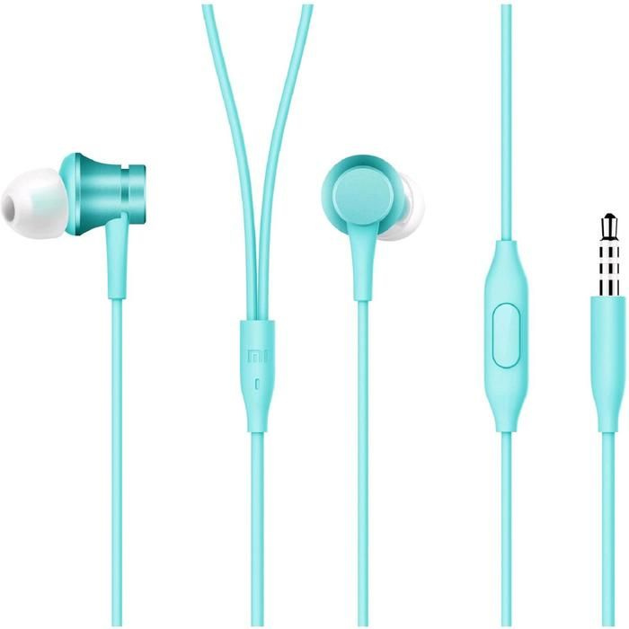 Проводные наушники Xiaomi Piston Fresh, Синий детальное изображение - 3