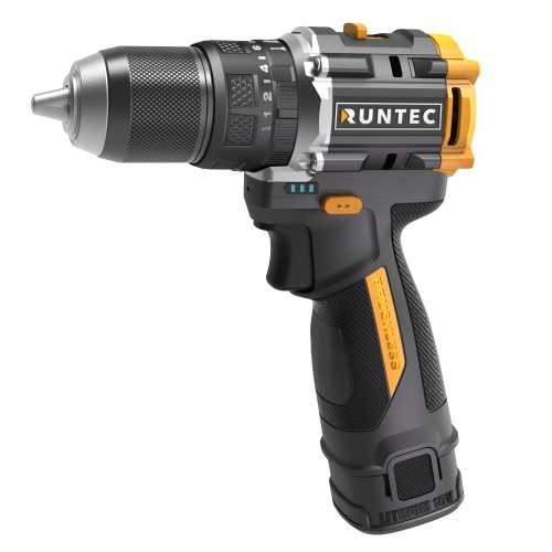 Аккумуляторная дрель-шуруповерт RUNTEC PRO RT-ID124, 18 В, 50 Нм, 2 А·ч детальное изображение - 1