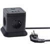 Сетевой фильтр Ritmix RM-242C, 2 м, Черный вариант - 1