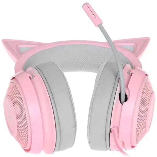 Проводные наушники Razer Kraken Kitty Edition, Розовый детальное изображение - 5