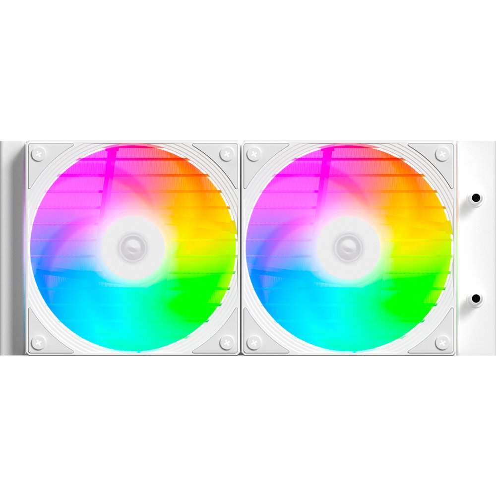 Система жидкостного охлаждения ID-COOLING FX240 Infinity ARGB, Белый детальное изображение - 2