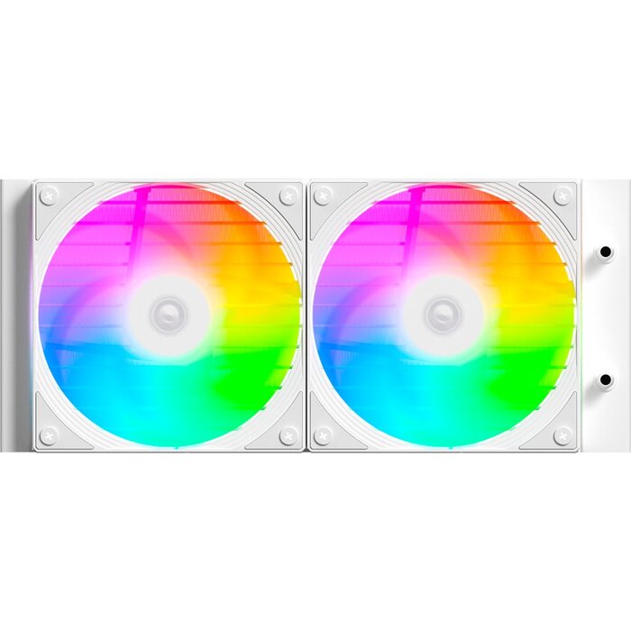 Система жидкостного охлаждения ID-COOLING FX240 Infinity ARGB, Белый №2