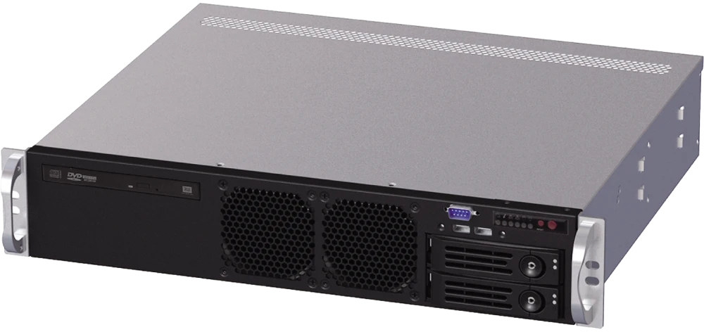 Серверный корпус Ablecom CS-R27S-04P, без БП, Черный детальное изображение - 1