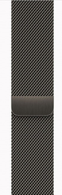 Умные часы Apple Watch Series 9 Graphite Stainless Steel Case, Black Milanese Loop 41 мм, Графитовый детальное изображение - 3