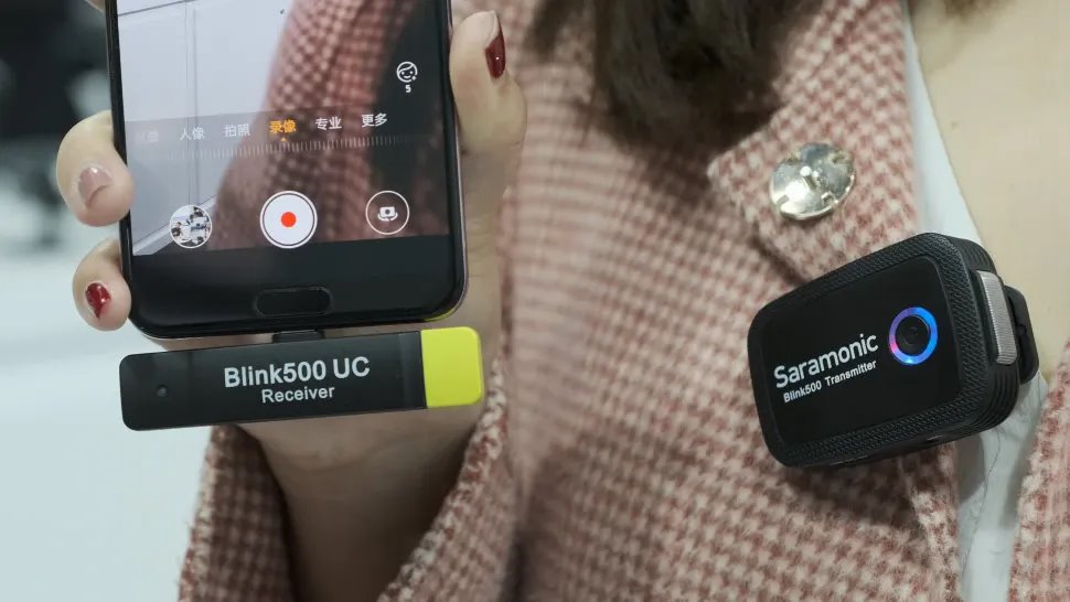 Радиосистема Saramonic Blink500 B5 (Type-C RX + TX), Черный детальное изображение - 6