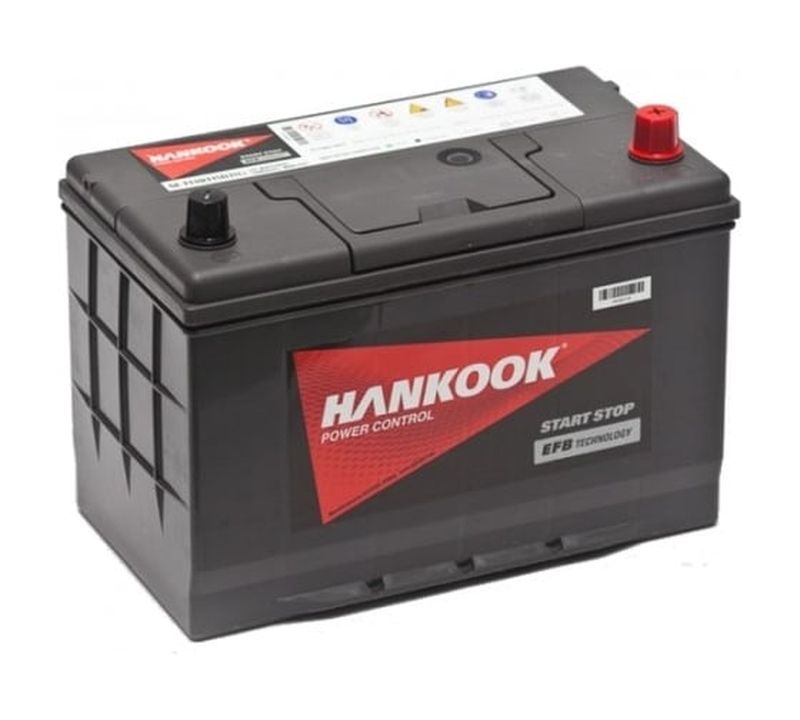 Аккумулятор HANKOOK Start-Stop Plus 6СТ-100.0 115D31L EFB, Обратная Поляроность, HK115D31L, 100 А·ч детальное изображение - 1