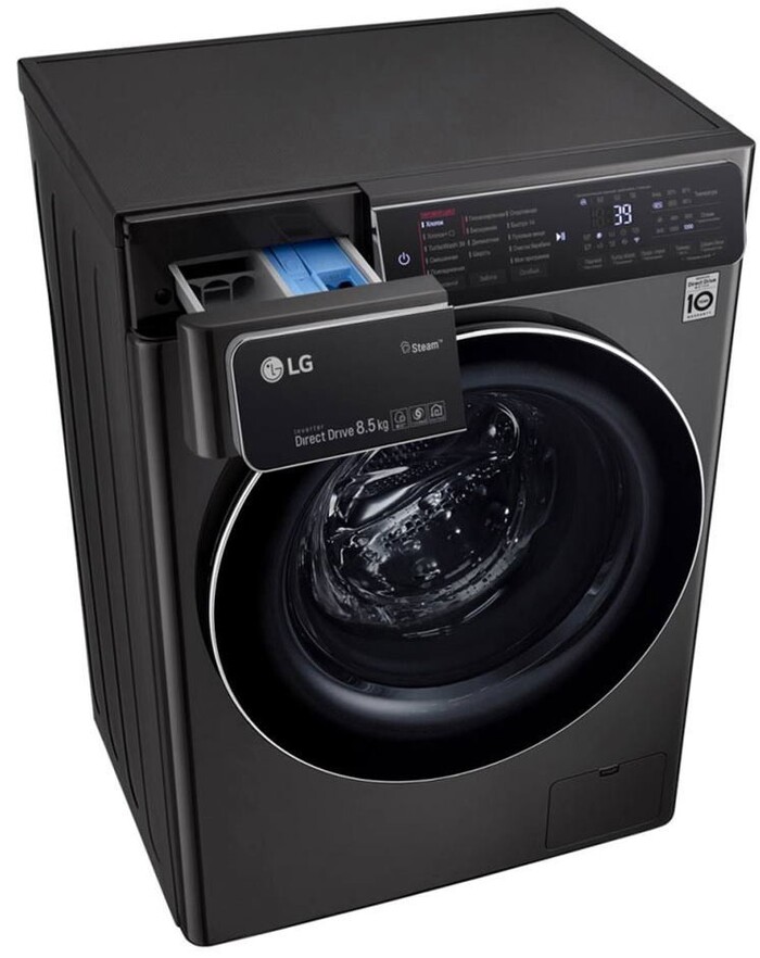 Стиральная машина LG AI DD F2T9GW9P, Черный №4