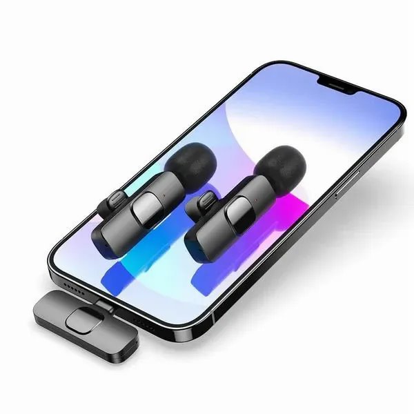 Радиосистема Apexel K9 (TX + 2 RX) Type-C, Черный детальное изображение - 2