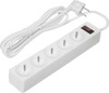 Сетевой фильтр Defender ES, 3 м, Белый вариант - 2