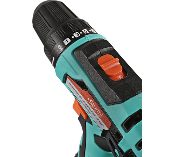 Аккумуляторный шуруповерт Sturm CD3512SC, 12 В, 28 Нм, 2 А·ч детальное изображение - 5