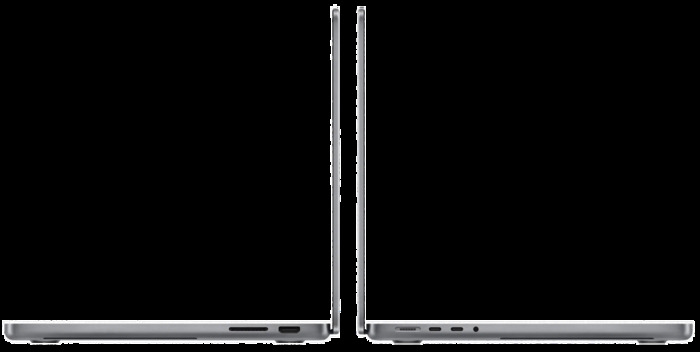 Ноутбук Apple MacBook Pro 14 2023, RAM 8 ГБ, Space Gray, SSD 512 ГБ, Apple graphics 10-core №3
