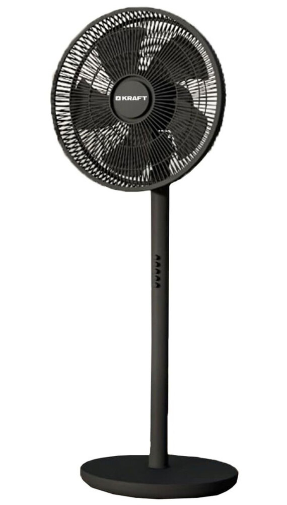 Вентилятор Kraft KF-FS161RBL, 60 Вт, Черный №3