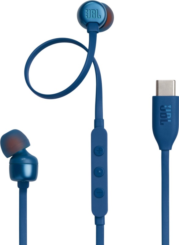 Проводные наушники JBL Tune 310C, Синий детальное изображение - 3