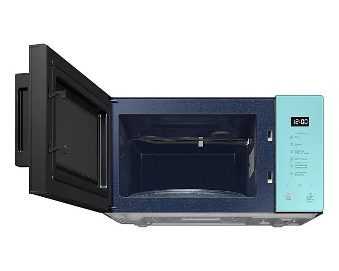 Микроволновая печь Samsung Bespoke MG23T5018AN, Голубой детальное изображение - 4