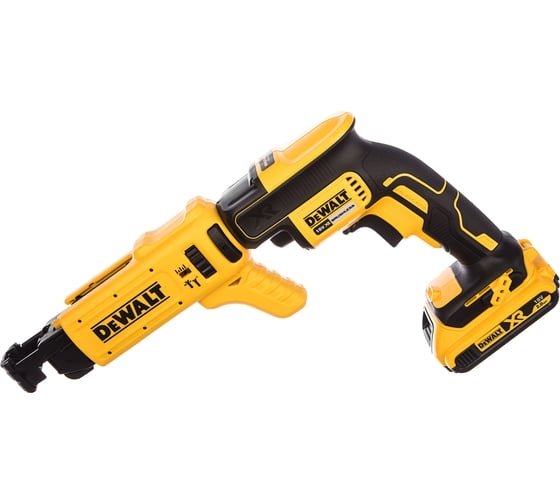Аккумуляторный ленточный шуруповерт DeWALT DCF620D2K-QW, 18 В, 30 Нм, 2 А·ч детальное изображение - 5