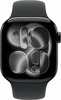 Умные часы Apple Watch Series 11 42 мм, Jet Black Aluminium Case with Black Sport Band, GPS + Cellular, Черный вариант - 2