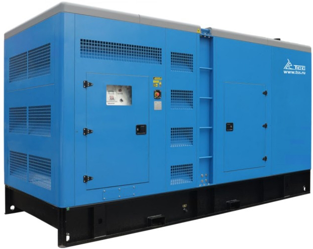 Генератор дизельный ТСС АД-400C-T400-1PKM17 (TDO 550TS ST) 039519, в кожухе, 400 кВт, Синий детальное изображение - 1