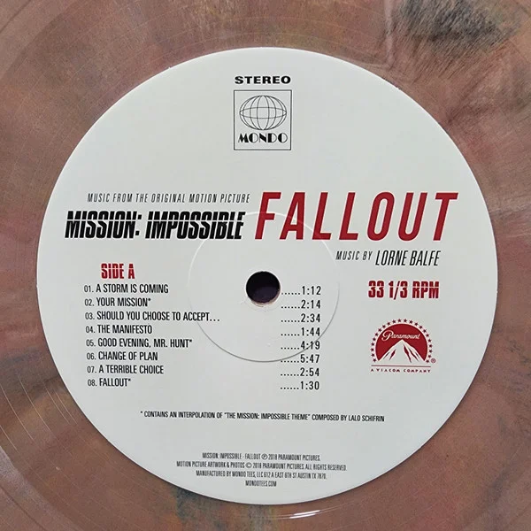Виниловая пластинка OST – Lorne Balfe – Mission: Impossible – Fallout – Eco 2LP детальное изображение - 3