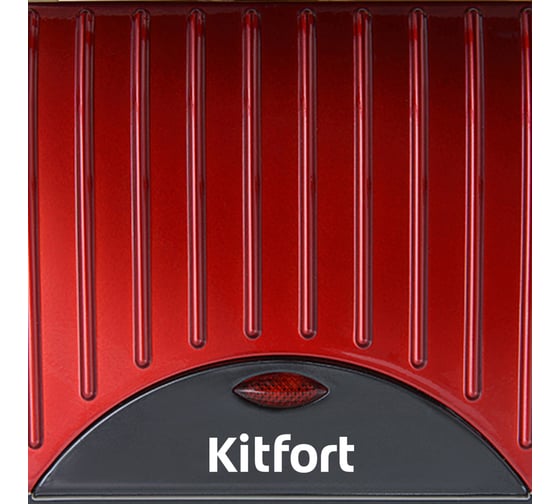 Бутербродница KITFORT Panini Maker КТ-1609, Красный детальное изображение - 2
