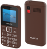 Мобильный телефон MAXVI B200, 32 Мб, Коричневый, Dual micro-SIM вариант - 1