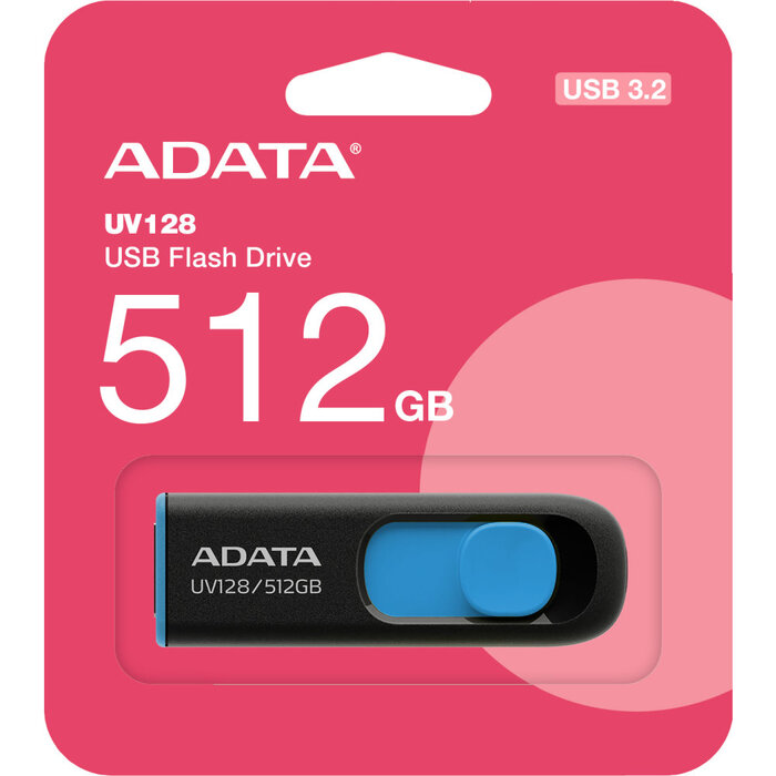 USB Flash накопитель ADATA UV128 512 ГБ, синий №3