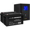 ИБП ExeGate SineTower SZ-1500.LCD.AVR.2SH.1C13.USB + 2x DT 12120 (120Ач) вариант - 1