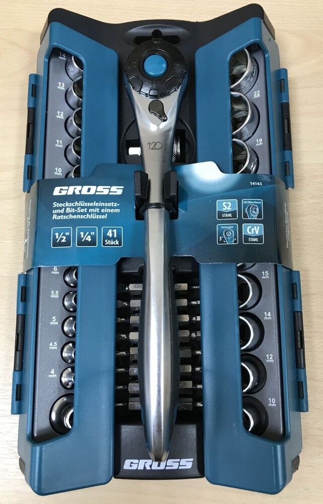 Биты, торцевые головки Gross 14143 №7