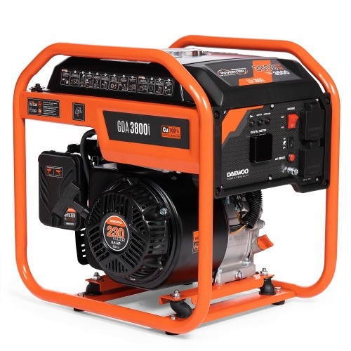 Генератор бензиновый DAEWOO GDA 3800i, 3.5 кВт, Оранжевый детальное изображение - 7
