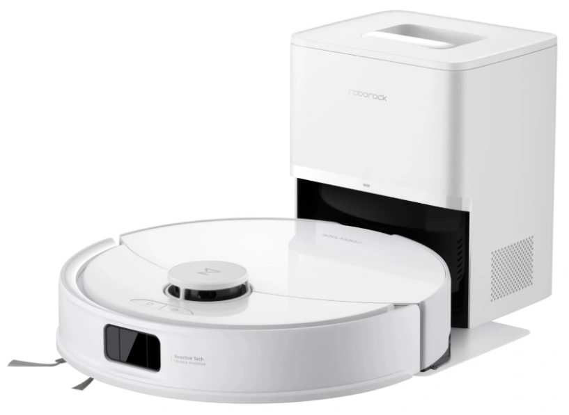 Робот-пылесос Roborock Q8 Max Pro Plus RU, Белый детальное изображение - 2