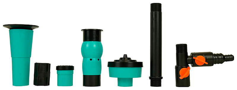 Насос фонтанный Sturm! WP9755FD, 35 л/мин, 20 мм, напор 2.5 м, d=12.5 мм, 55 Вт, Зеленый детальное изображение - 2