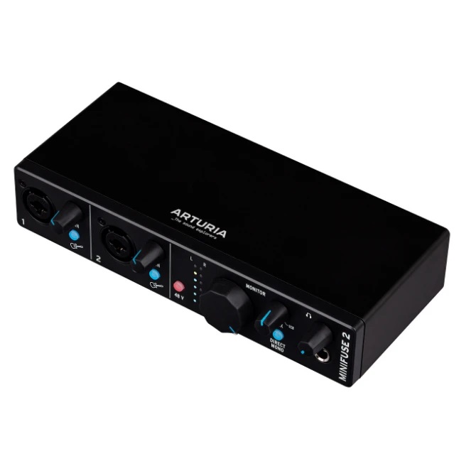 Звуковая карта Arturia MiniFuse 2, Черный детальное изображение - 2