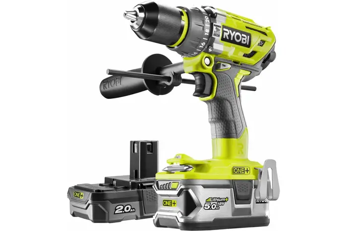 Аккумуляторная дрель-шуруповерт Ryobi ONE+ R18PD7-252S 5133004391, 18 В, 54 Нм, 2,0-5,0 А·ч  №1