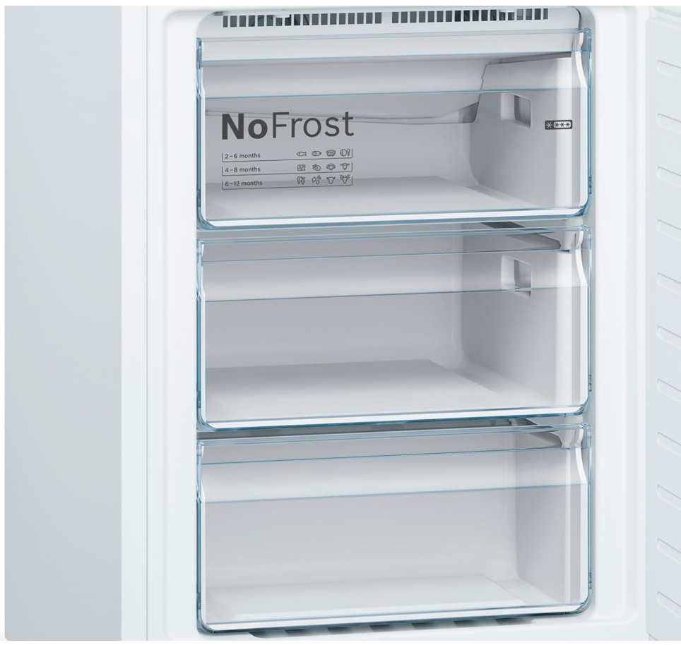 Холодильник Bosch KGN39UW316, Белый детальное изображение - 4