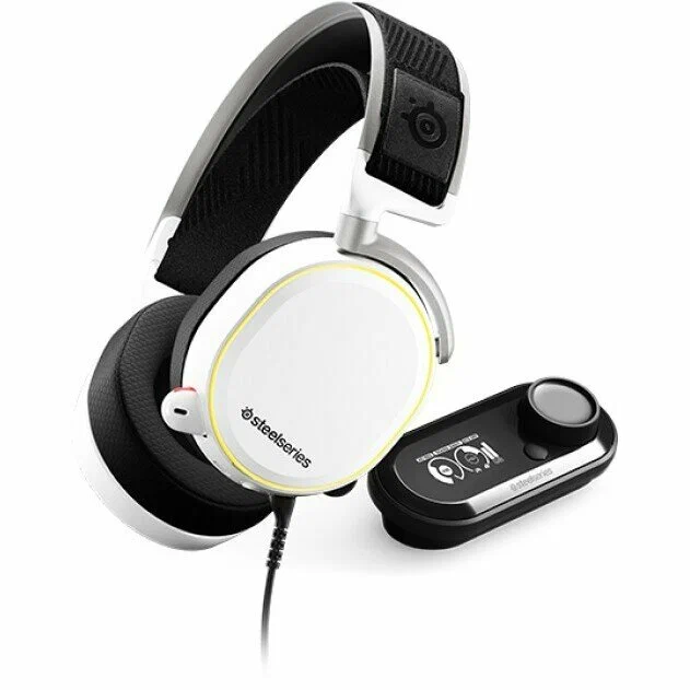 Проводные наушники SteelSeries Arctis Pro + GameDAC, Белый детальное изображение - 3