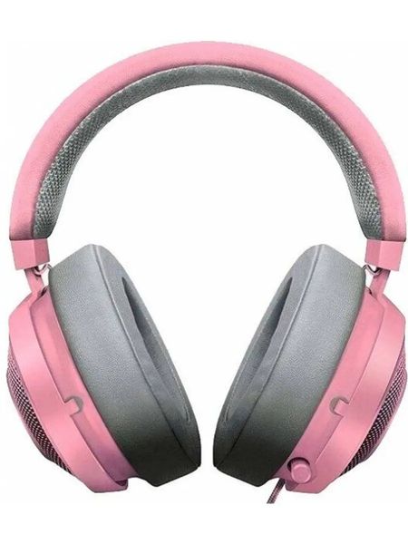 Проводные наушники Razer Kraken Multi-Platform, Розовый детальное изображение - 3