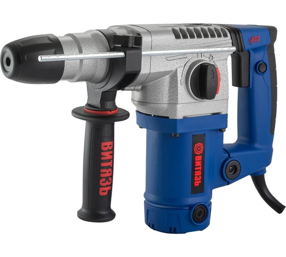 Электрический перфоратор ВИТЯЗЬ ПЭ-1200 18014005, 1200 Вт, 4,4 Дж, 0-4100 уд/мин детальное изображение - 1