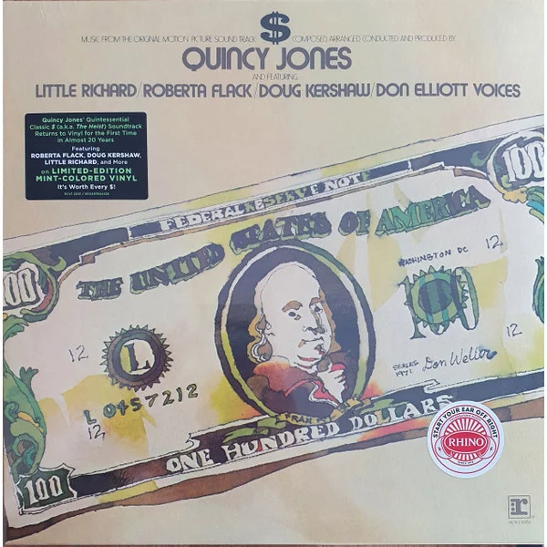 Виниловая пластинка Quincy Jones – $ (Music From The Original Motion Picture Sound Track) LP детальное изображение - 1