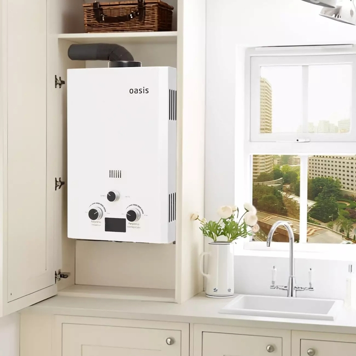 Водонагреватель газовый Oasis Standart OR-20W, Белый №8
