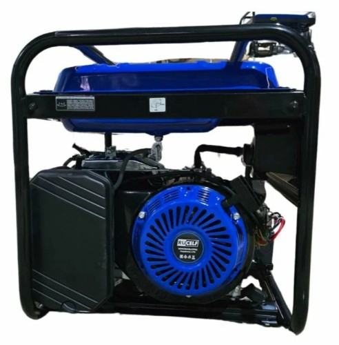 Генератор бензиновый RUCELF PE-6500E, 5 кВт, Синий детальное изображение - 3