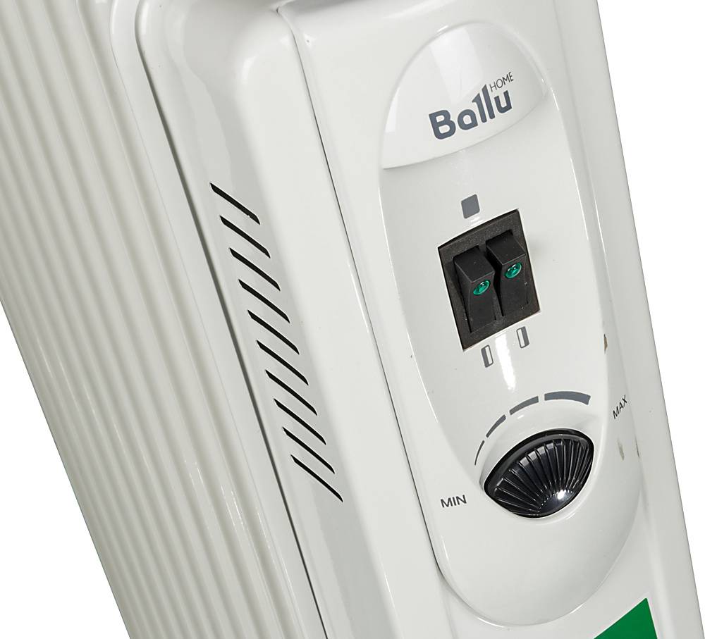 Масляный радиатор Ballu Comfort BOH CM-11WDN, Белый детальное изображение - 4